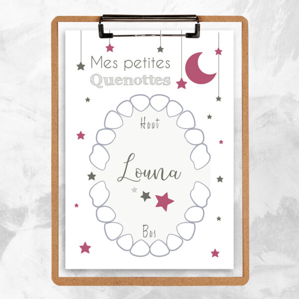 Carte quenottes / Collection "Louna"