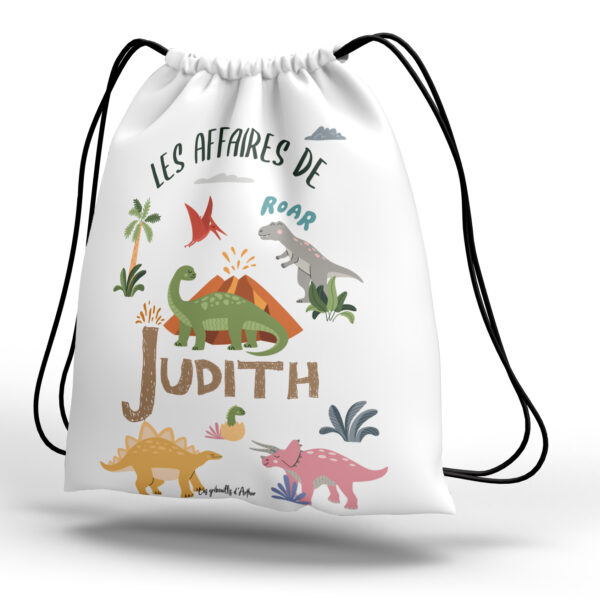 Sac à dos personnalisé dinosaures