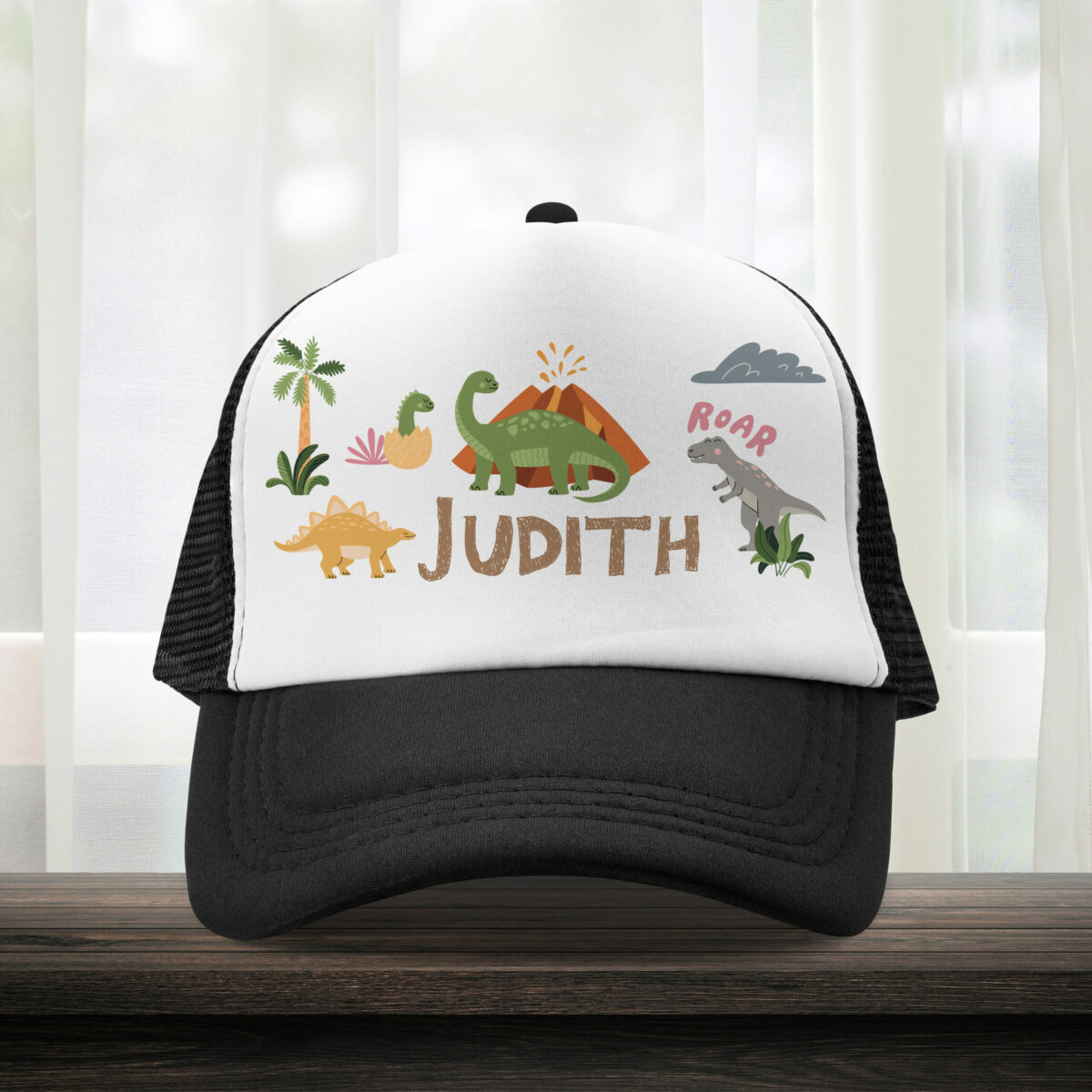 Casquette fille personnalisée Dinosaures – Image 2