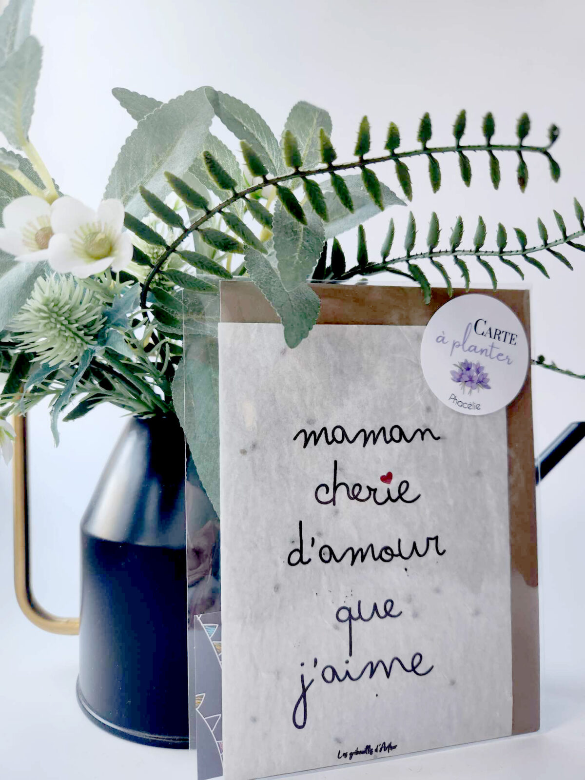 Carte à planter maman chérie