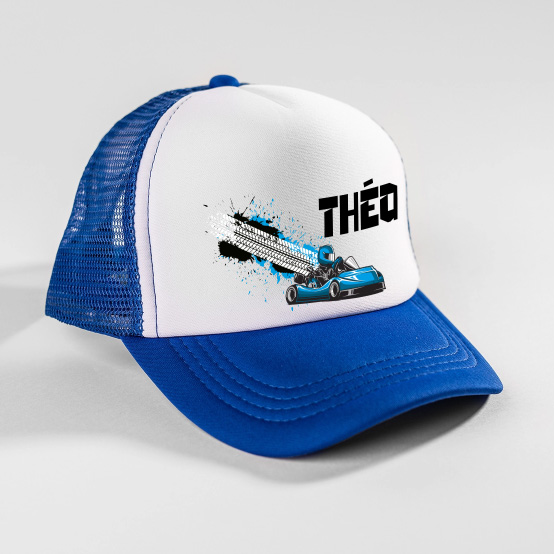 Casquette enfant personnalisée Kart