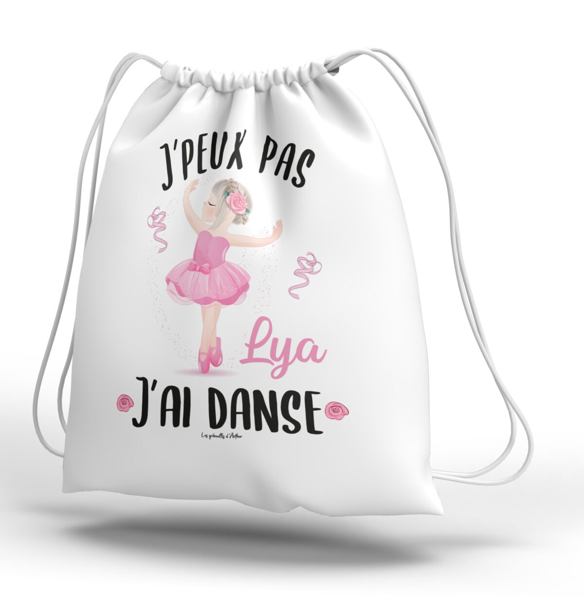 Sac à dos enfant personnalisé petite danseuse