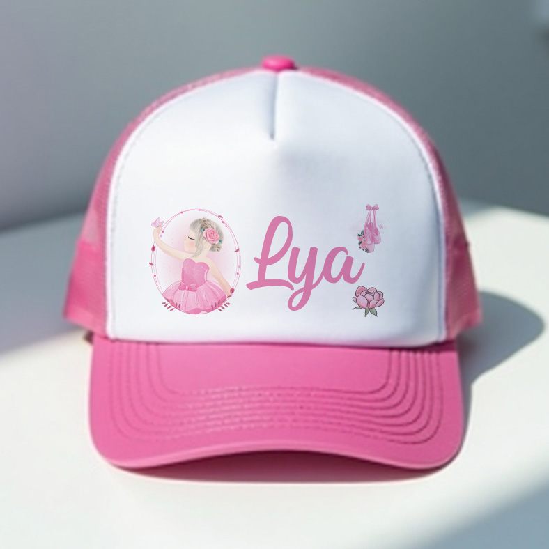 Casquette fille personnalisée danseuse