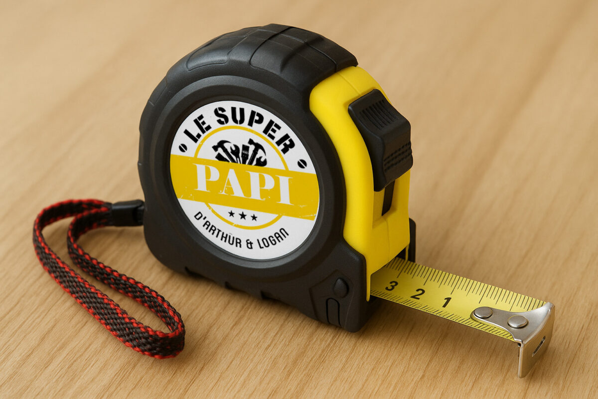 Mètre ruban de bricolage - Super Papi