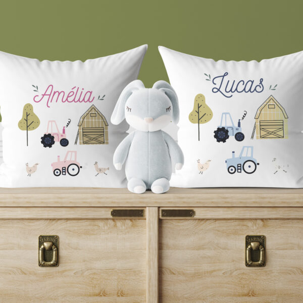 Coussin enfant personnalisé – Vie à la ferme