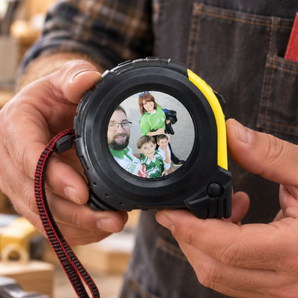 Mètre ruban personnalisé avec photo – Cadeau Papi ou Papa