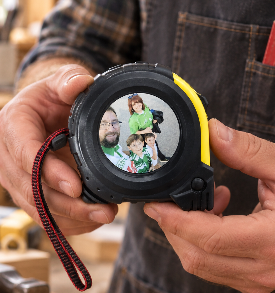 Mètre ruban personnalisé avec photo – Cadeau Papi ou Papa