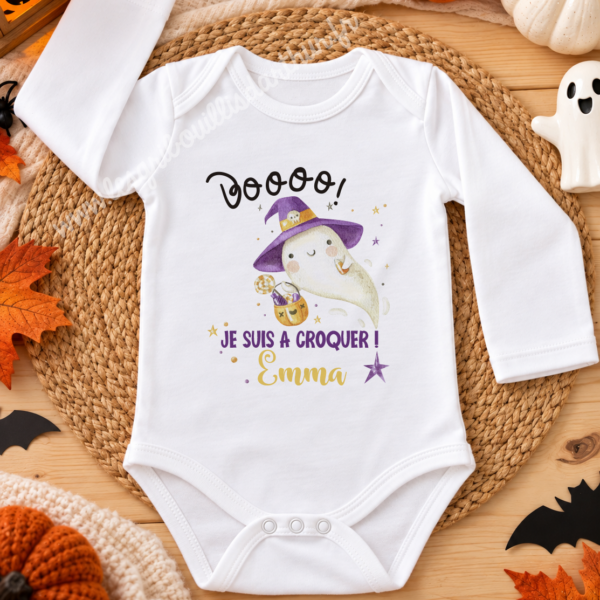 Body Halloween - Personnalisé Prénom – Je suis à croquer
